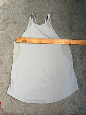 Lululemon light blue run off route  Tank Top thumbnail 10