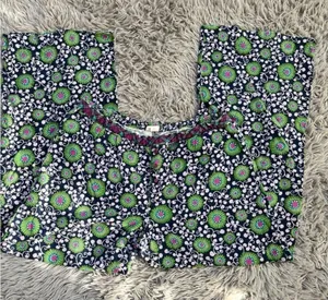 Free‎ people wide leg floral boho pants L thumbnail 1