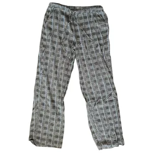 Lauren Ralph Lauren Size M Black Blue Plaid Long Sleeve Pajama Top & Bottom Set thumbnail 6