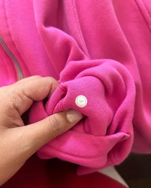 Lululemon Sonic Pink Scuba Funnel Neck Xs/s thumbnail 3