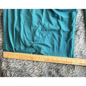 Freshwater Size XXL Bow Front Pull on Swim Suit Cover Up Pants Teal thumbnail 8
