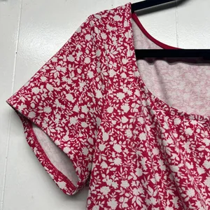 Torrid Maxi Dress Womens 1X Floral Stretch High Waist Cottagecore Fairy Modest thumbnail 4