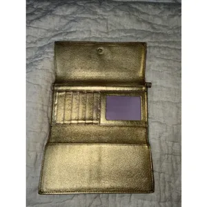 Coach Brown/tan/gold Monogram Canvas Trifold Wallet thumbnail 2