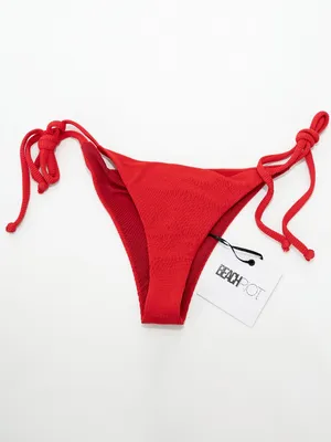 Beach Riot - Winona‎ Soleil Ribbed Tie-Side Bikini Bottom thumbnail 3