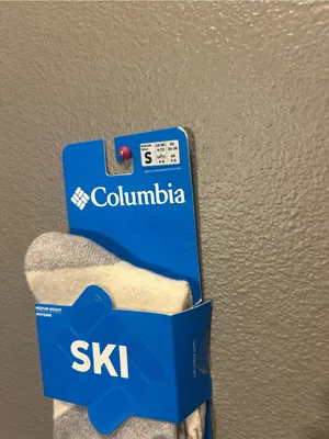 Columbia Ski Socks NWT Medium Weight Over The Calf Small Womens 4-7.5 Youth 4-6 thumbnail 2