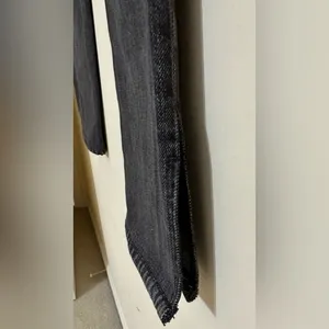 GRLFRND Mid-Rise Straight Leg Jeans - Grey thumbnail 5