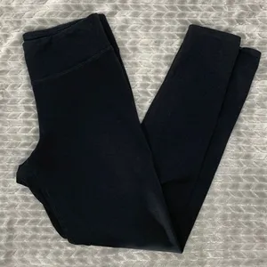 Aerie Black Athletic Leggings Size Medium thumbnail 1