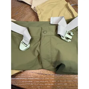 Outdoor Voices RecTrek Zip-Off Convertible Pants Green Tan Tri-Color Size Small thumbnail 8