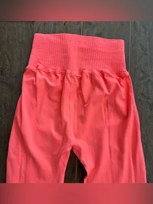 FP Movement Good Karma Flare Leggings Coral Pink thumbnail 7