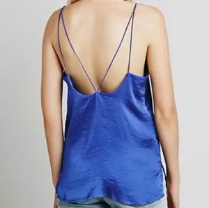 Free People Satin Scallop-Edge Tank thumbnail 2