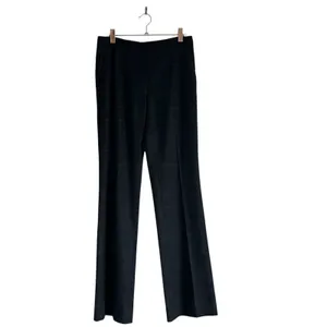 Prada Charcoal grey Wool Pants Italy Size 4 Minimalist quiet luxury trousers thumbnail 2