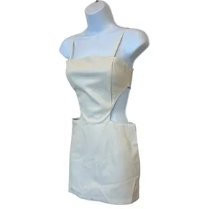 Superdown Faux Leather Mini Dress XS Cutout Going Out Bodycon Revolve $84 NEW thumbnail 5
