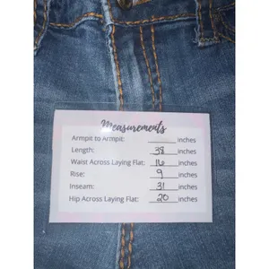 Anoname Paris‎ Skinny Jeans Womens 31 Blue Medium Wash Low Rise Stretch 517-204A thumbnail 6