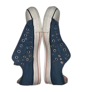 Converse Studded Blue Unisex Sneakers(Size 6 Men's,8 Women's) thumbnail 6