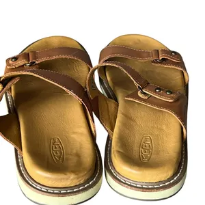 Keen Lana Slide Sandals Womens‎ 7 Tortoise Tan Leather Cushioned Coconut Girl thumbnail 8