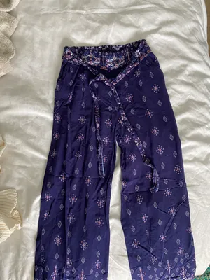 Purple Patterned Pants thumbnail 2