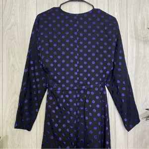 NEW Revolve Privacy Please Misha Polka Dot Wrap Maxi Dress size S Small NWT thumbnail 6