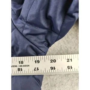 Columbia Copper‎ Crest Jacket SMALL quilted Soft Faux Fur Lined Hooded Navy Blue thumbnail 6
