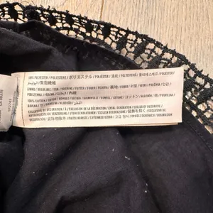 Abercrombie & Fitch Black‎ Crochet Lace Romper Coverup Keyhole Back Small S thumbnail 4
