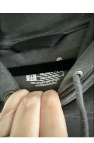 Carhartt Grey Hoodie Pullover thumbnail 6
