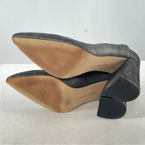 Sole Society Twila Block Heel Point‎ Toe Pump in Cement Size 7 thumbnail 7