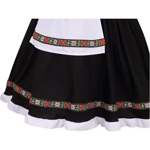 Source Unknown Oktoberfest Costume German Bavarian Dirndl Dress Halloween Plaid Beer Maid SMALL thumbnail 7