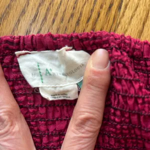 Anthropologie Textured Puff-Sleeve Blouse thumbnail 2