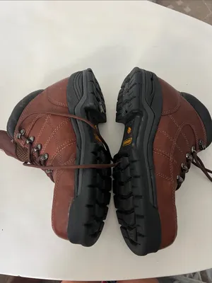 Wolverine Davis EAA Moc Safety Toe Brown Work / Hiking Boots Heavy Womens 8M thumbnail 3