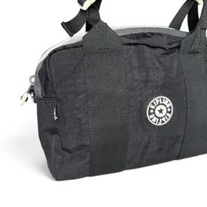 NWOT Genuine Kipling Esmy Women's Satchel Hand Bag Mini Tote Black *READ thumbnail 2