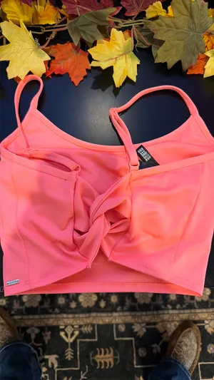 PINK Victoria's Secret Sports Bra Pink thumbnail 2