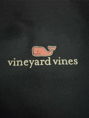 VINEYARD VINES Whale Logo Tee M 16” p2p Navy EUC thumbnail 5