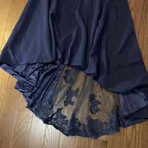Hebeos Women's Formal Dress Mermaid Lace Bridesmaid Gown Navy Blue Size 8-10 thumbnail 6