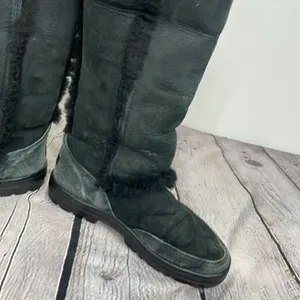 UGG Sundance II Revival Black Tall Boots size 7W thumbnail 9