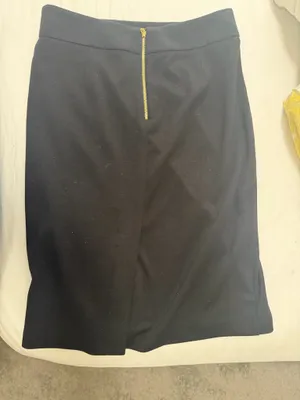 New York & Company Black Studded Stretch Pencil Skirt thumbnail 3