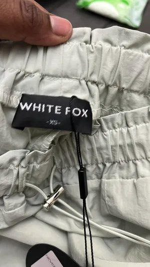 White Fox cargo pants grey new with tags thumbnail 8