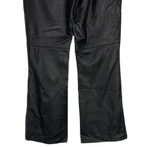 Free People Faux Leather High Waist Flare Leg Pants Size 8 thumbnail 6