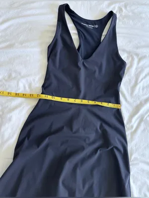 NWOT Outdoor Voices Volley Dress - Black - XS thumbnail 10
