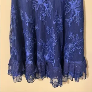 Lovers + Friends Maren‎ Mini Dress in Bright Navy, Size S thumbnail 13