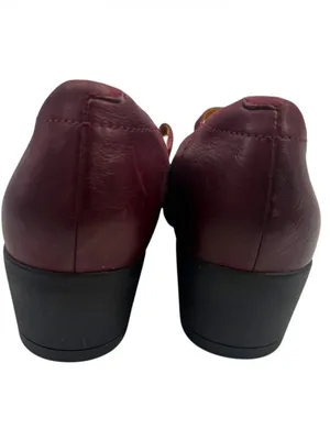 Dansko Callista Burnished Nubuck mary Jane shoes Wine sz 40 thumbnail 4