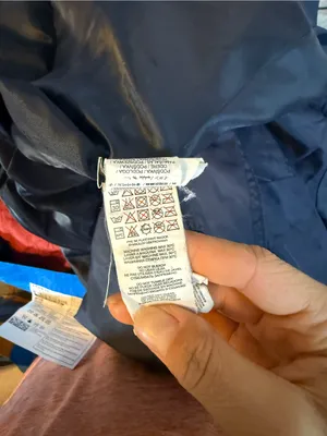 MNG Suit Y2K Navy Blue Raincoat Size XS thumbnail 4