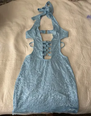Sister Party Mini Dress Blue Size M thumbnail 1