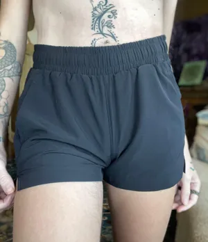 Black Athletic Shorts Small thumbnail 1