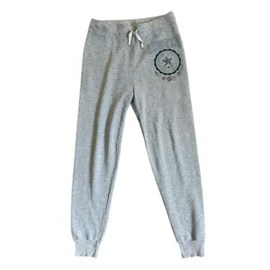 Wildfox Austin Texas Graphic Heather Grey High Rise Sweatpants Joggers Large thumbnail 2