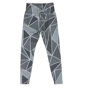 Beyond Yoga Black White‎ Geometric Print High Waist Leggings Activewear Medium thumbnail 3