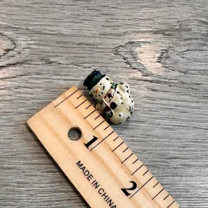 Vintage‎ Snowman Pin Brooch Holiday Christmas Winter Accessory Cute Fun thumbnail 4