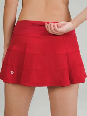 LULULEMON Pace Rival Mid-Rise Skirt in Red Alabama BAMA Logo Size 0 thumbnail 4