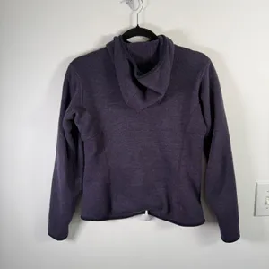 Arc'teryx Covert Hoodie Purple Fleece Jacket Full Zip Outdoor Gorpcore Womens Sm thumbnail 4