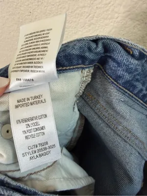 NEW Citizens of Humanity Ayla Baggy Jeans Solano Wash‎ Distressed Womens Size 24 thumbnail 13