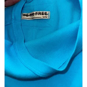 We the free aqua blue shirt thumbnail 5