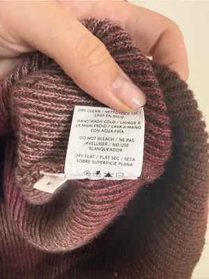 NAADAM Merino Cashmere Space Dye Quarter Zip Stripe Sweater Pink Red Medium thumbnail 7